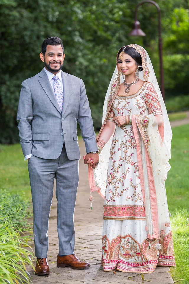 For Your Party's Real Wedding Feature: The Gorgeous Bride and Groom