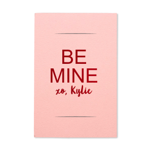 Meet the Be Mine Valentine! It is a charming and heartfelt way to express your love and affection for a friend or sweetheart. You can add candy like lollipops into the slits and present as a gift the February 14th. 