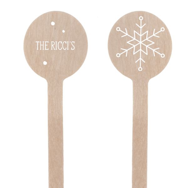 Snowflake Stir Stick