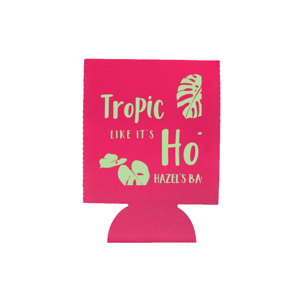 Tropical Bachelorette Can Cooler