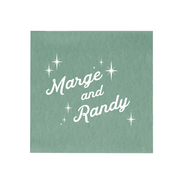 Mid Century Sparkle Napkin