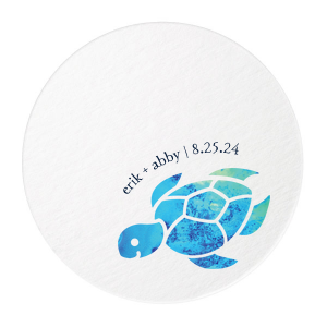Our custom White Custom Photo Square Coaster with Matte Navy Ink Digital Print Colors will give your party the personalized touch every host desires.