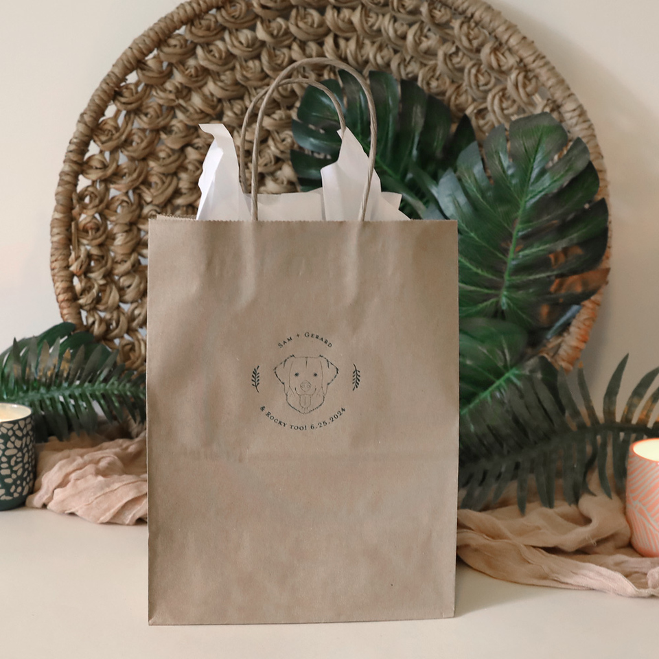 And The Dog Leaf Frame Bag