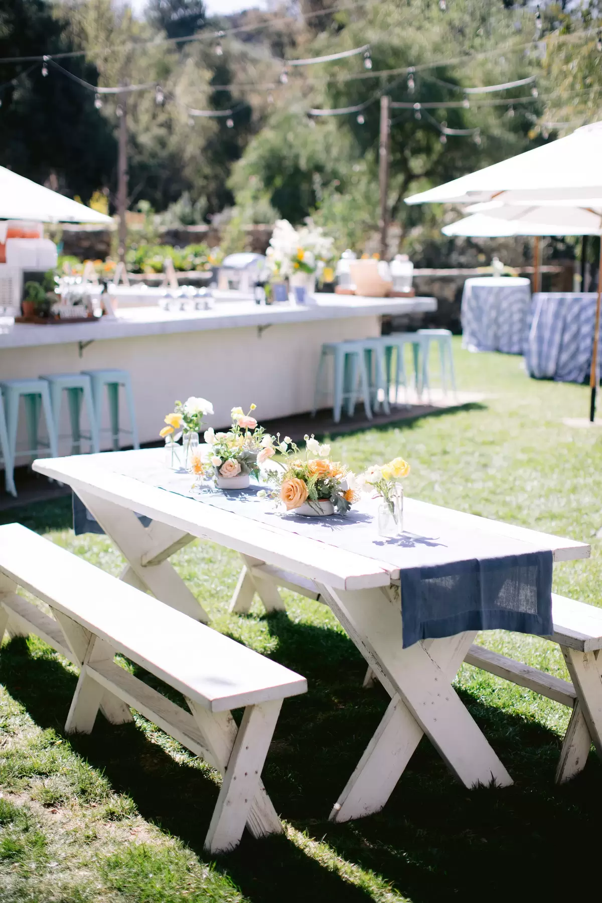 ample seating at the Jazymn Simon and Dulé Hill's baby shower