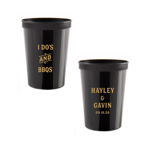 Our custom Cup with Gold Ink Cup Ink Colors has a Accent And 7 graphic and is good for use in Accents, Words, Wedding themed parties and will make your guests swoon. Personalize your party's theme today.