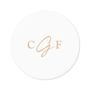 ForYourParty's chic White Small Round Label with Matte Kraft/Latte Ink Label Print Colors can be personalized to match your party's exact theme and tempo.