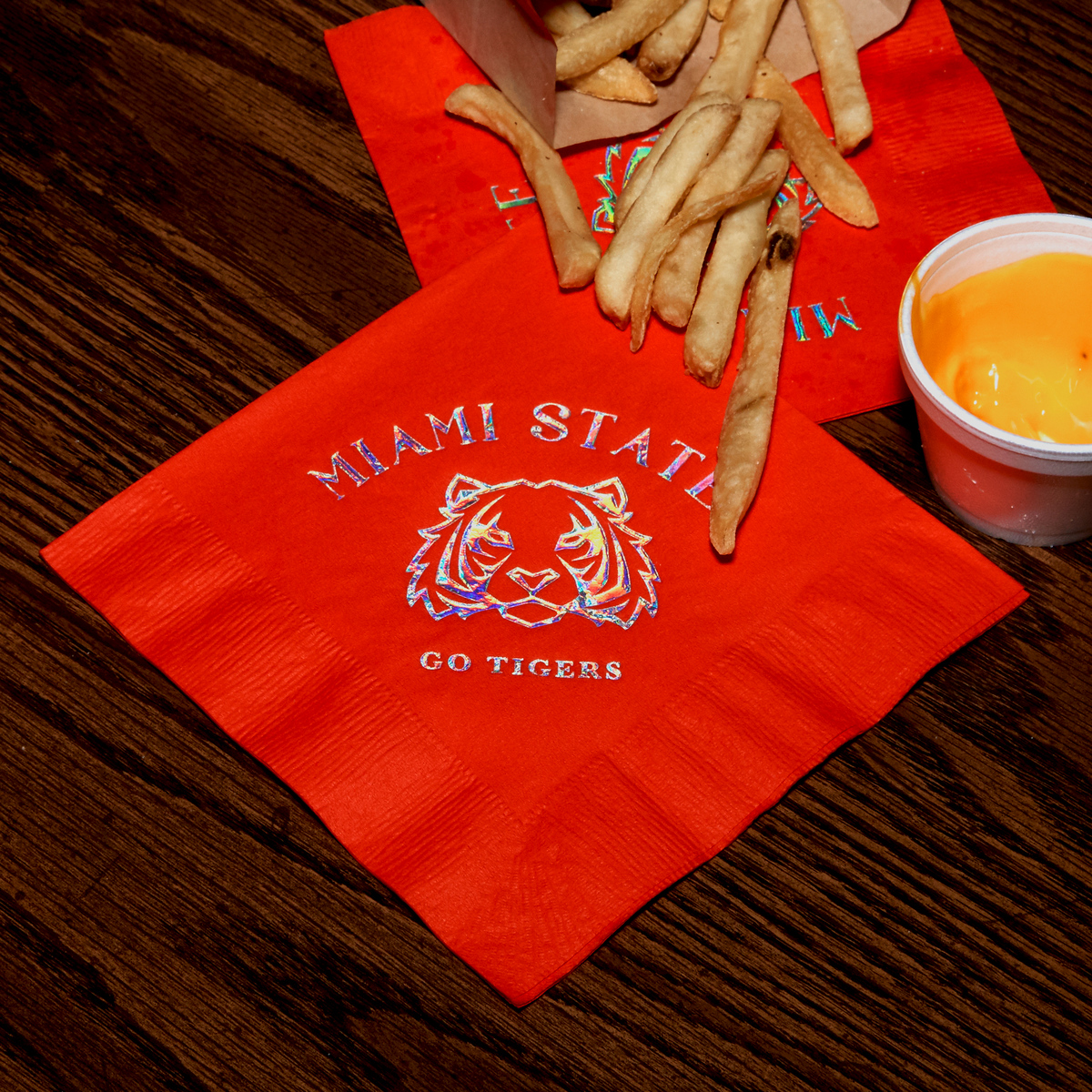 Chic Greek Week Go Tigers Napkin