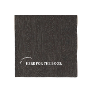 Add some personal flair to your fright night festivities with these personalized napkins! Featuring a playful ghost graphic and your family name, these napkins are a ghoulishly great way to make your guests feel right at home.