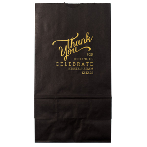 personalized paper lunch bags