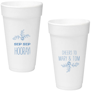 Our cFlower Flourish Cup is good for use in Accents, Floral, Wedding themed parties and are a must-have for your next event—whatever the celebration!