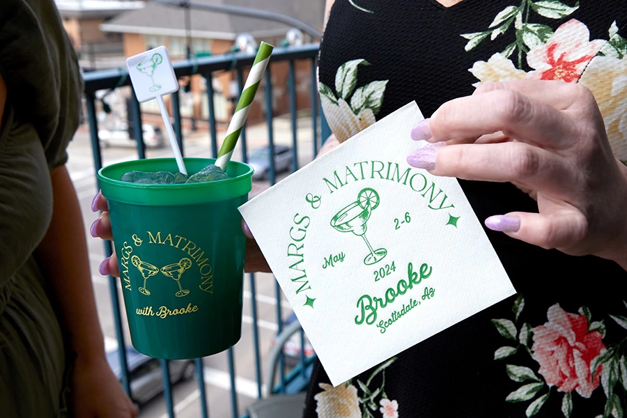 Custom Linen Like Napkins