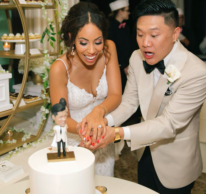 Chia Habte Wedding Cake Cutting 