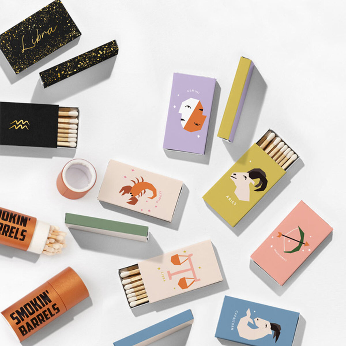 Matchbox packs