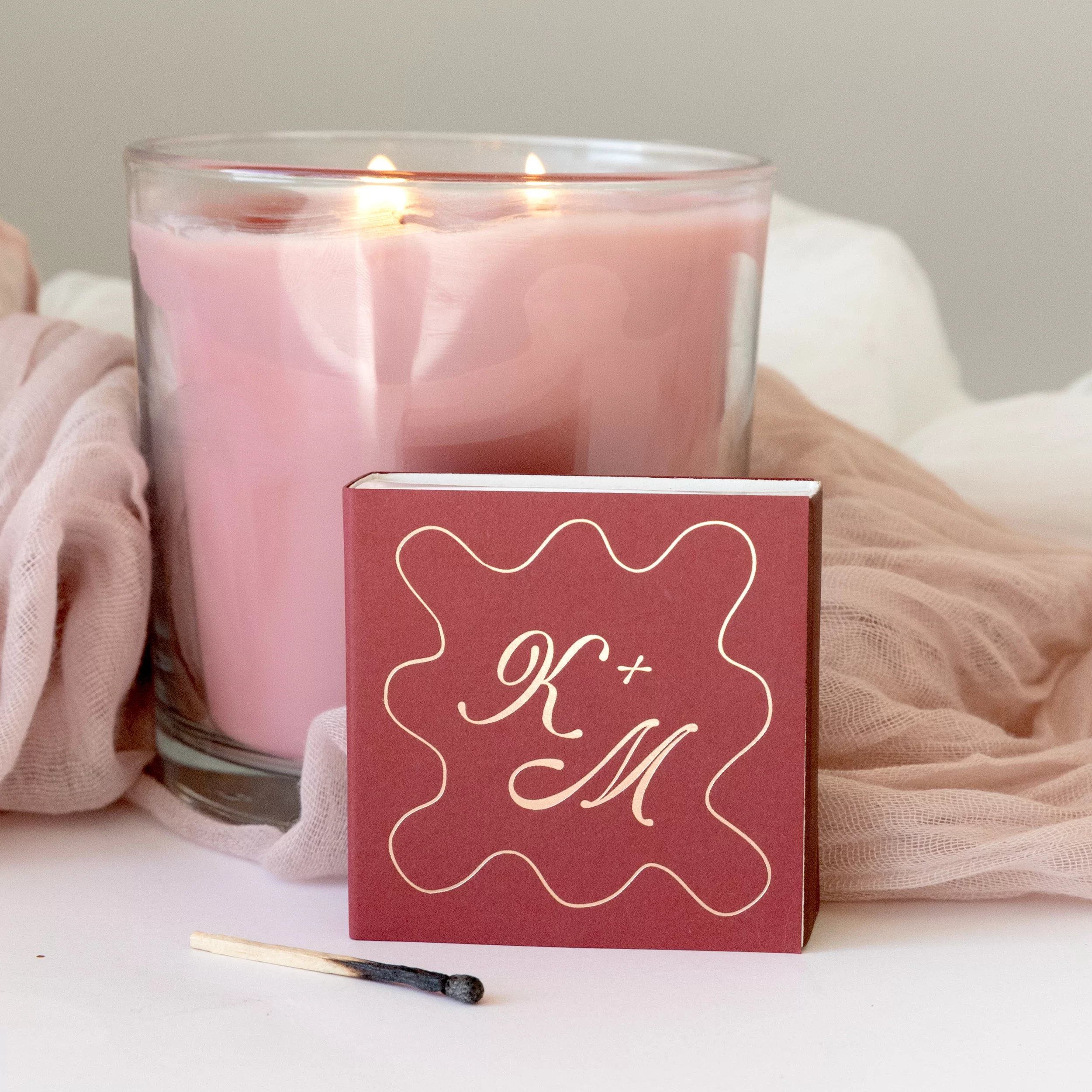 Chic Initials Matchbox