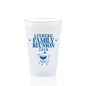 Unite and ignite at your family reunion with the Grill & Stars Family Reunion Cup, customizable with your family name and the event's date, and embellished with a classic grill and stars graphic. A perfect memento for a day of shared stories and barbecued delights.
