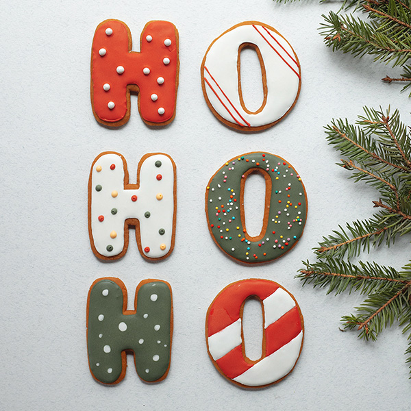 colorful Christmas decorations