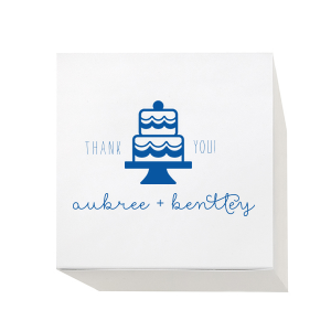 Thank You Wedding Favor Box