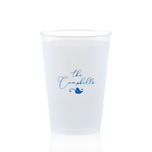 The Script Family Name Leaf Cup is good for use in Accents, Floral themed parties and are a must-have for your next event—whatever the celebration!