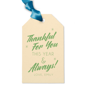 Personalized Natural NEW Frost White Luggage Gift Tag with Satin Lipstick Red Foil can be customized to complement every last detail of your party.