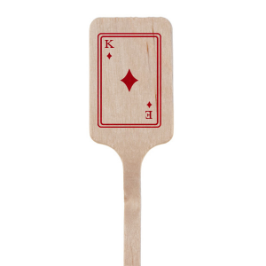 Diamonds Playing Card Stir Stick