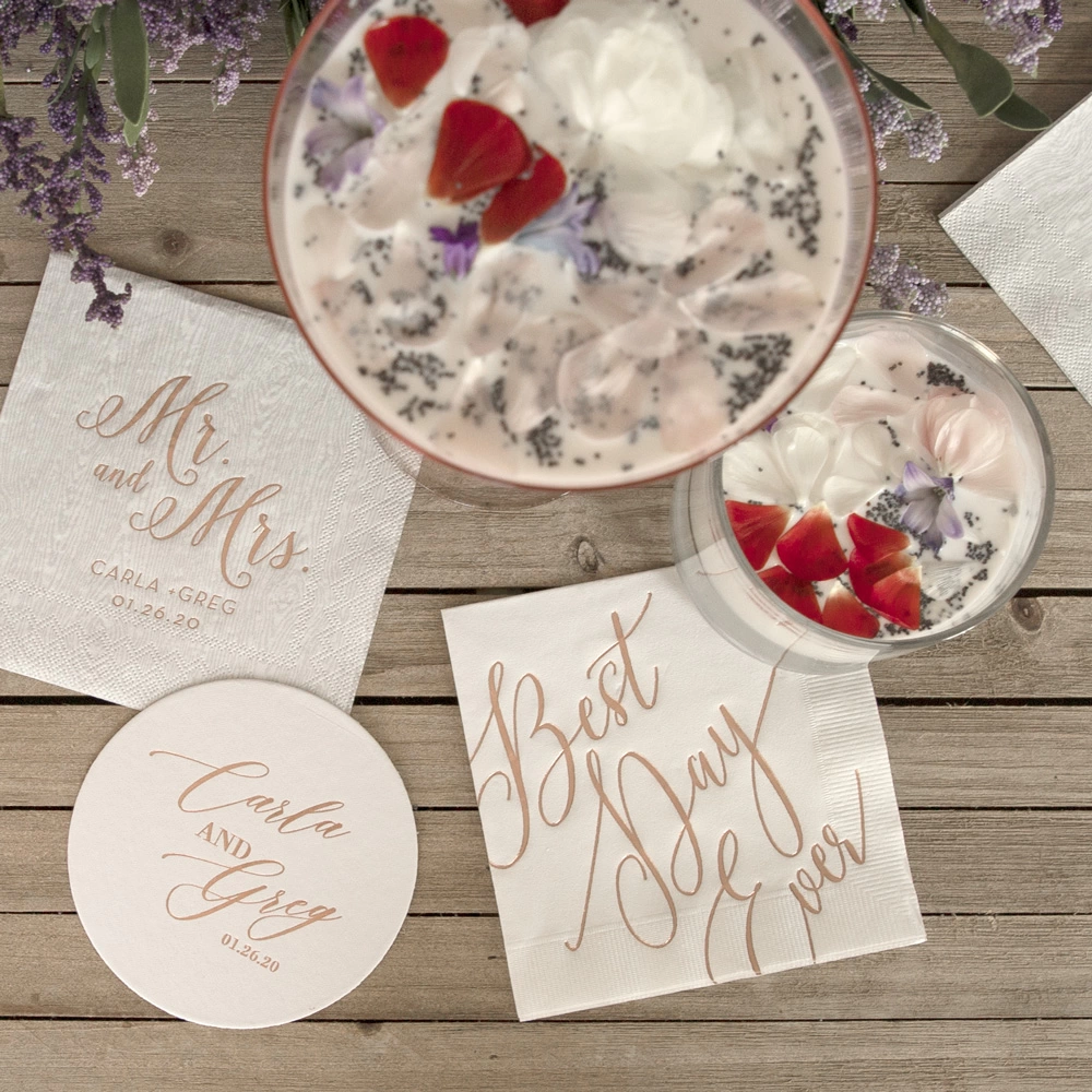 Try Lemon Mint Creamer Cocktails at Your Next Brunch or Bridal Shower