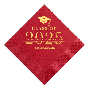 Graduation Banner Napkin
