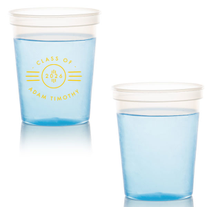 Our personalized Royal Blue 16 oz Stadium Cup with Matte Sunflower Ink Ink Color has a Cigar Frame graphic and is good for use in Accents themed parties and will impress guests like no other. Make this party unforgettable.