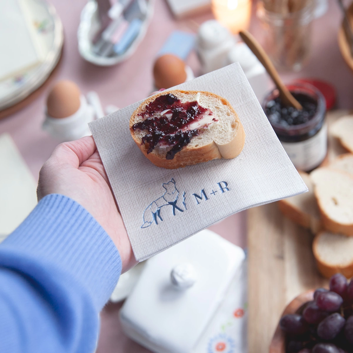 shop the cottage core collection custom cocktail napkin