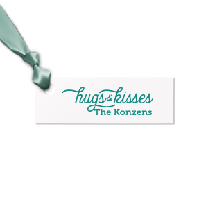 ForYourParty's elegant Marble Taupe Rectangle Gift Tag with Shiny Fuchsia Foil will look fabulous with your unique touch. Your guests will agree!