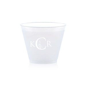 Our Leafy Monogram Cups are a must-have for your next event—whatever the celebration!