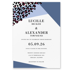 ForYourParty's chic Strathmore White Full Color with Foil Invitations with Matte Black Ink and Shiny Sterling Silver Foil will look fabulous with your unique touch. Your guests will agree!