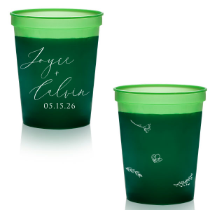 ForYourParty's Floating Floral Cup is good for use in Invitation themed parties and will add that special attention to detail that cannot be overlooked.