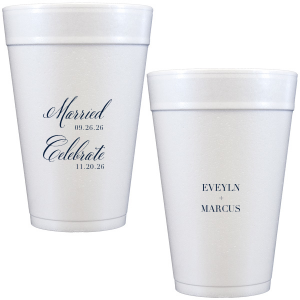 The ever-popular Matte Navy Ink 16 oz Styrofoam Cup with Matte Navy Ink Cup Ink Colors will add that special attention to detail that cannot be overlooked.