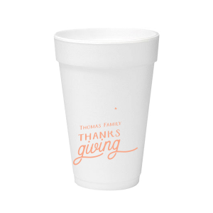 Gather Thanksgiving Foam Cup