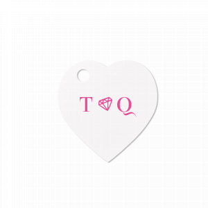 The ever-popular Poptone Dark Olive Round Gift Tag with Matte White Foil has a Diamond graphic and is good for use in Wedding, Bridal Shower, Engagement themed parties and will look fabulous with your unique touch. Your guests will agree!