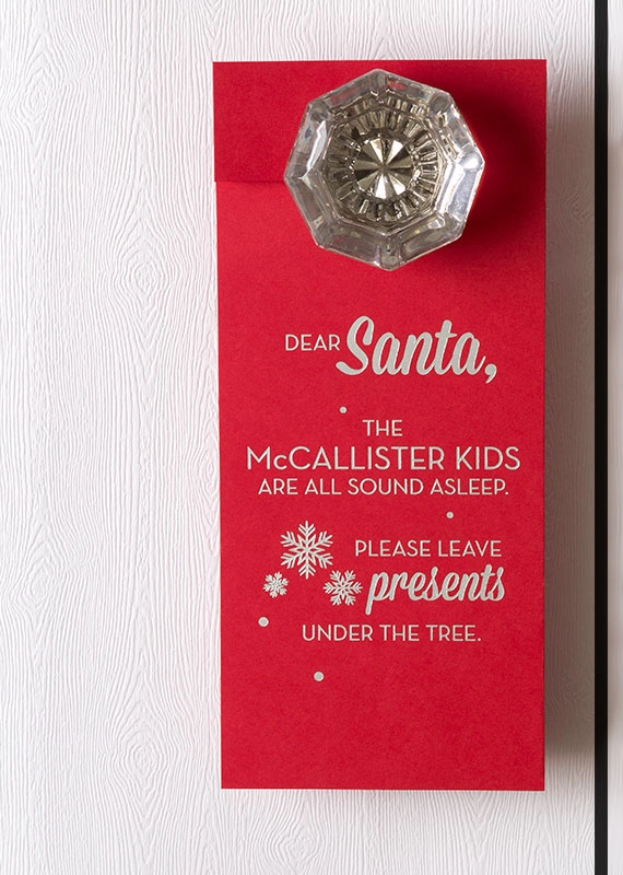 Christmas Door Hanger gift