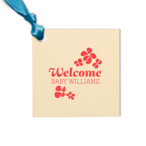 Our beautiful custom Strathmore Ivory Large Round Gift Tag with Shiny Rose Gold Foil has a Daisy Frame graphic and is good for use in Trendy, Floral, Wedding themed parties and can be customized to complement every last detail of your party.