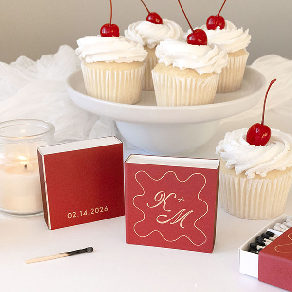 Chic Initials Matchbox