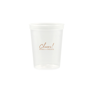 Vows Are Done - Wedding Stadium Cups #22 - Custom - Bridal hot Wedding Favors, Wedding Cups, Party Cup