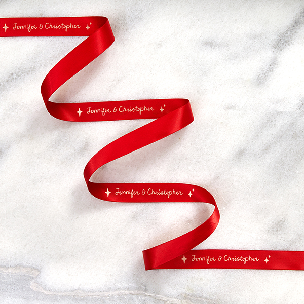 Hand-drawn Twinkle & Names Ribbon