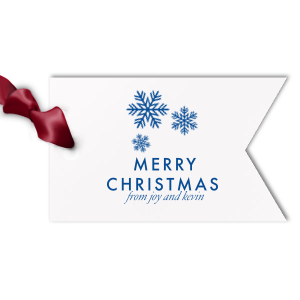 Decorate your gift like never before. This Letterpress Gift Tag with amazing graphics with Snowflakes and Merry Christmas letters will make their day! Get your Gift Tag now! 