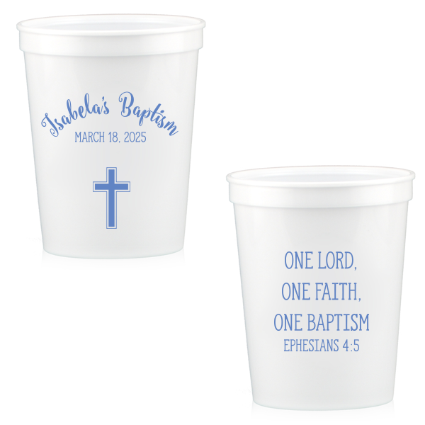 One Baptism Stadium Cup