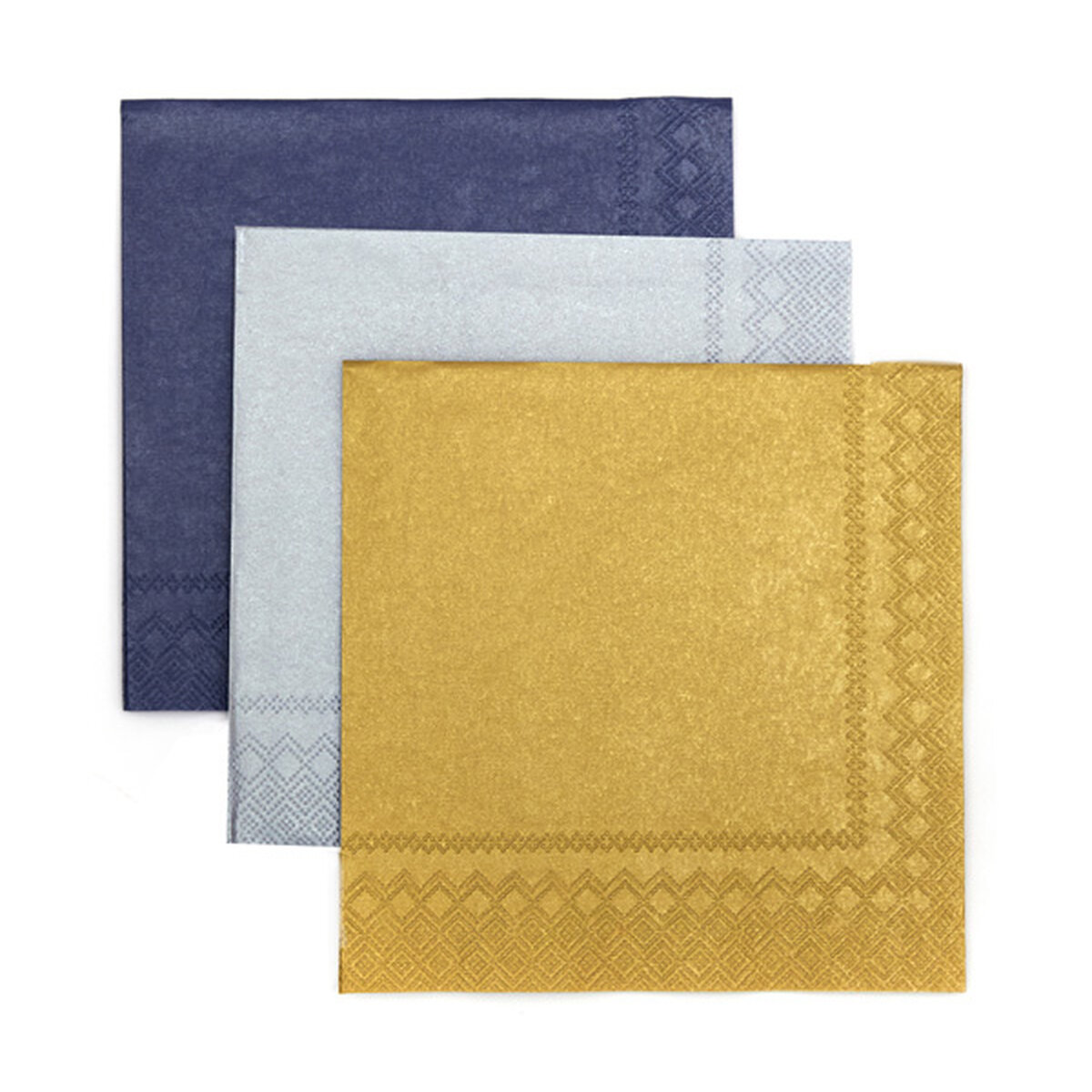 Shimmer Cocktail Napkin Packs - Blank