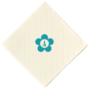 Boogie the night away with ForYourParty.com's 'Disco Night Floral Initial Napkin,' where '70s flair meets personalized charm. Each napkin is foil printed with a groovy retro flower, encasing a single initial, bringing a fun and bespoke twist to your disco-themed party or nostalgic event.