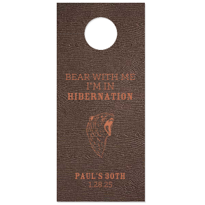 Hibernation Door Hanger