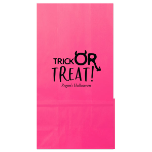 ForYourParty's chic Red Goodie Bag with Matte Black Foil will look fabulous with your unique touch. Your guests will agree!