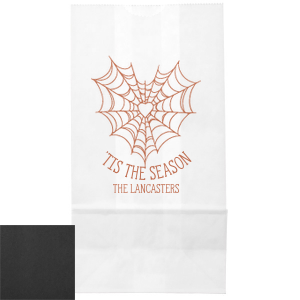 Celebrate the spookiest time of the year with the Halloween Tis The Season Bag. Perfect for all your Halloween party supplies and trick or treating needs. Show off your good taste with this essential holiday accessory. 