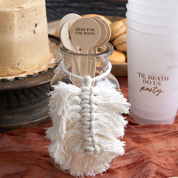 Here For The Boos Stir Stick