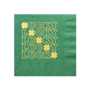 St. Patrick's Day Lucky Napkin