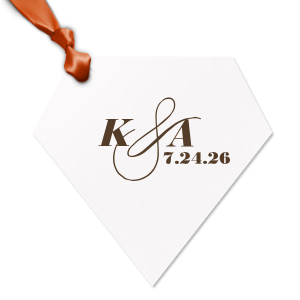 Our personalized Poptone Mint Large Round Gift Tag with Shiny 18 Kt Gold Foil will add that special attention to detail that cannot be overlooked.